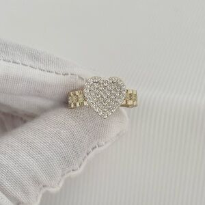 Heart Ring for women/perfect ring for her/best Mother’s Day gift/ Gold plated